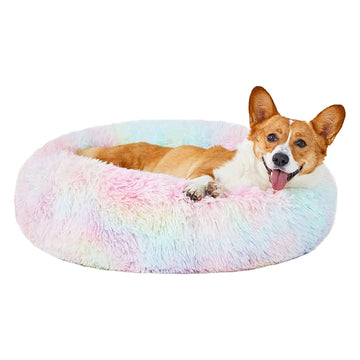 Calming Fluffy Pet Bed