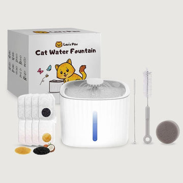 Cat Water Fountain Bundle