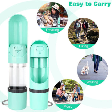 2 in 1 Portable Water Bottle