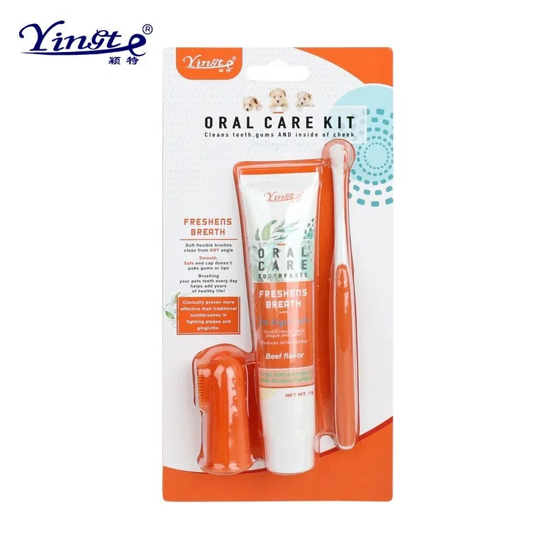 Pet Cleaning Tools Kit Dog Gum Care