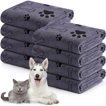 Ultra Fine Fiber Pet Towels Absorb Water For Dogs Cats Baths Bath Towels Home Care And Daily Necessities