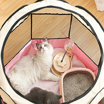 Folding Pet Tent Dog House Camping Accessories for Dogs & Cats