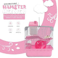 Double-Layer Hamster Cage – Durable Luxury Pet Villa