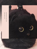 one shoulder cute cat bag 