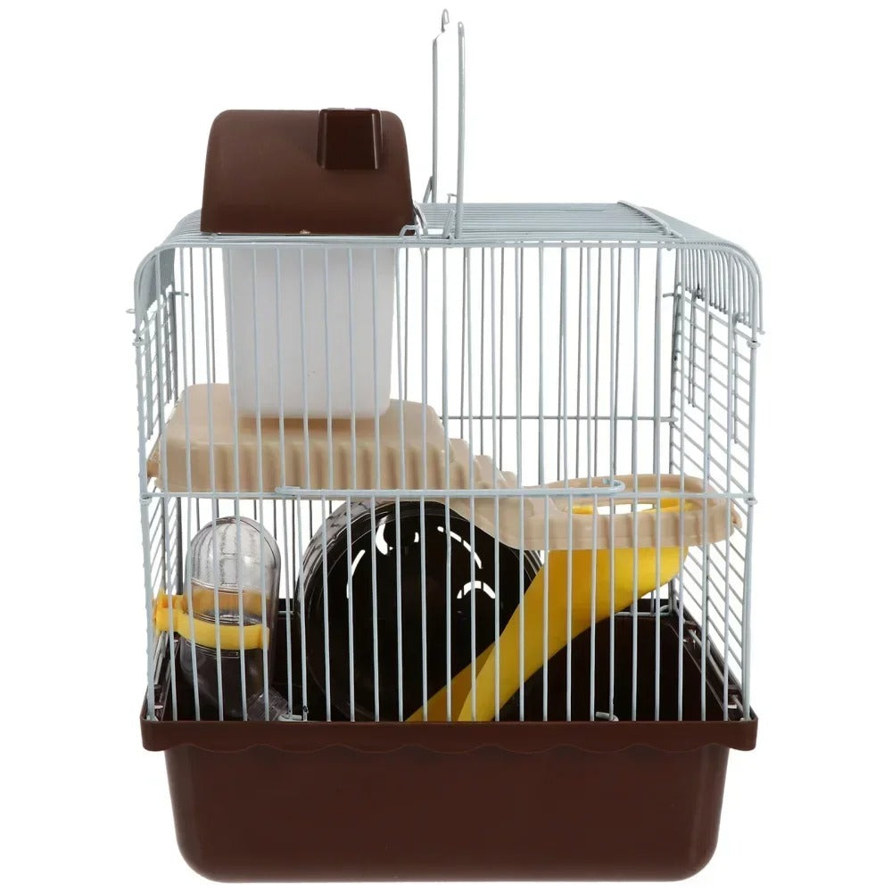 Double-Layer Hamster Cage – Durable Luxury Pet Villa