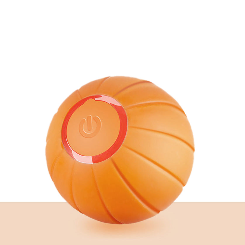 automatic rolling rechargeable boucing cat toy ball